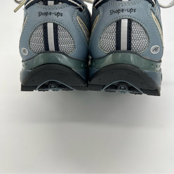 Skechers Shape-Ups Combination Wave SN12360 Walking Shoes Gray Blue Men’s 9.5 - Picture 6 of 16